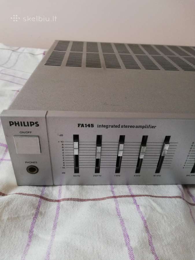 Parduodu Fhilips Fa145 stiprintuvą. - nuotraukos Nr. 5