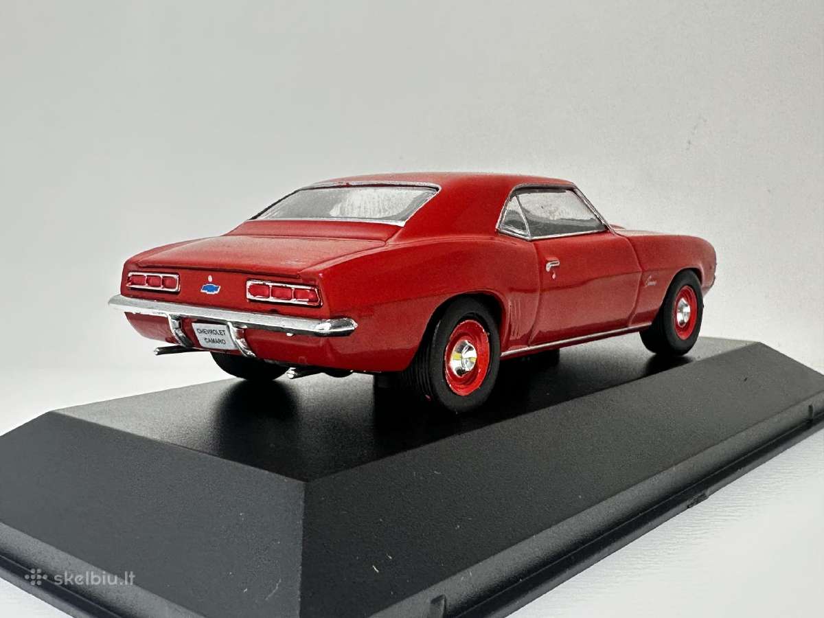 Chevrolet Camaro 1969 raudona 1:43 Salvat - nuotraukos Nr. 5