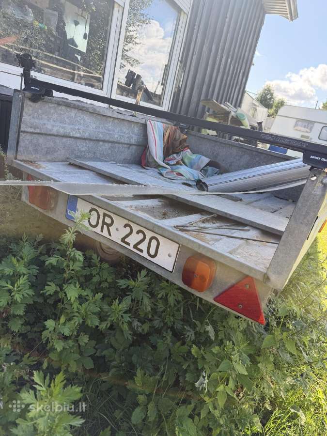 Automobilio priekaba 300kg - nuotraukos Nr. 2