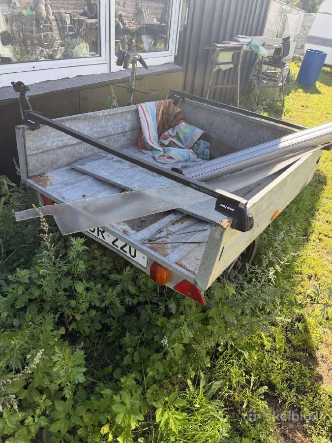 Automobilio priekaba 300kg - nuotraukos Nr. 3
