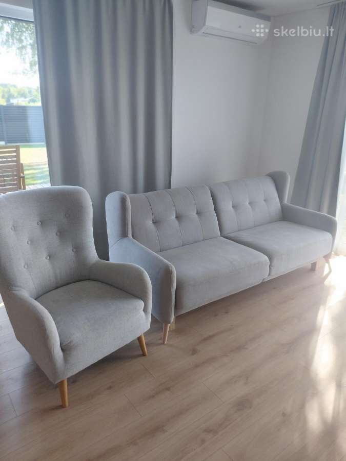 Parduodu sofa su foteliu - nuotraukos Nr. 2