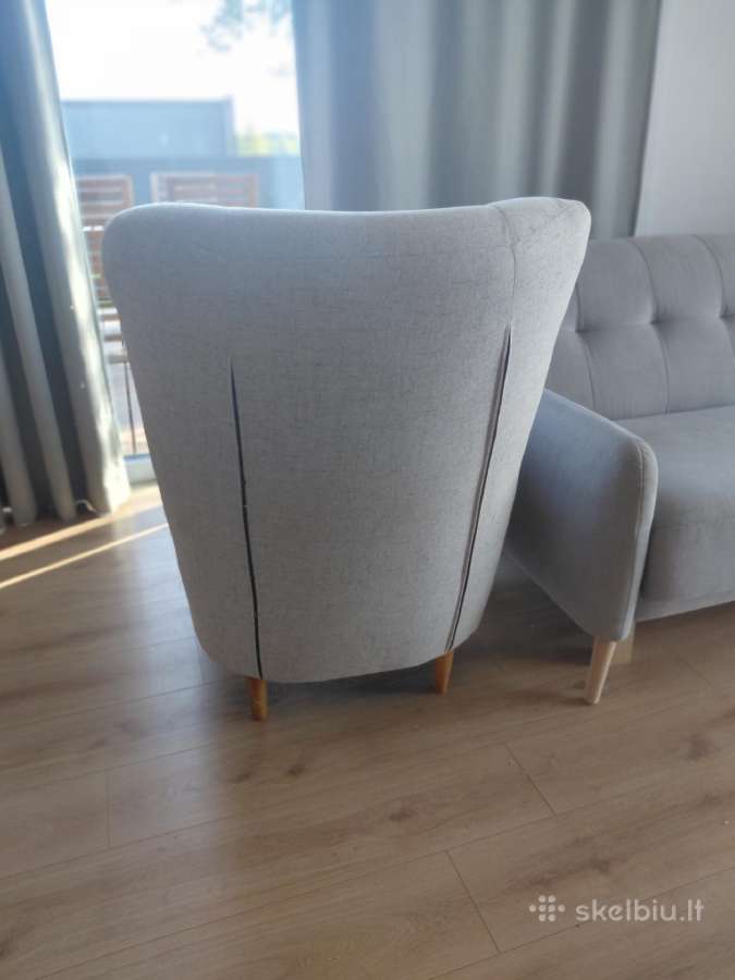 Parduodu sofa su foteliu - nuotraukos Nr. 11