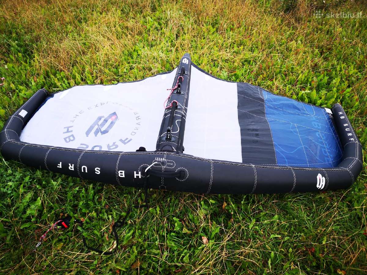 Vayu 3,4m ir Hb Flare II 4m wingai wingfoil - nuotraukos Nr. 4
