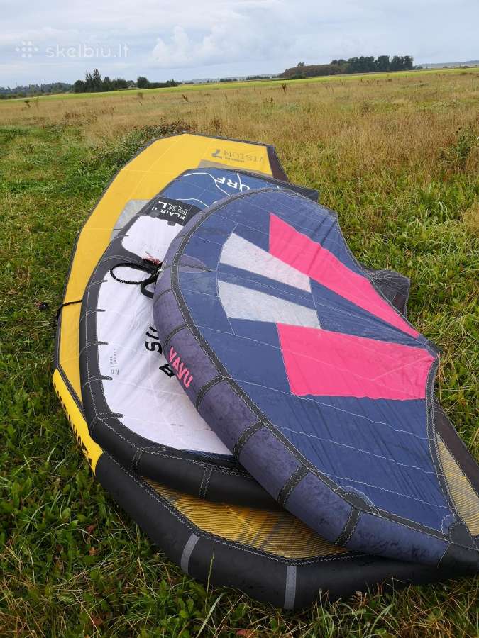 Vayu 3,4m ir Hb Flare II 4m wingai wingfoil - nuotraukos Nr. 7