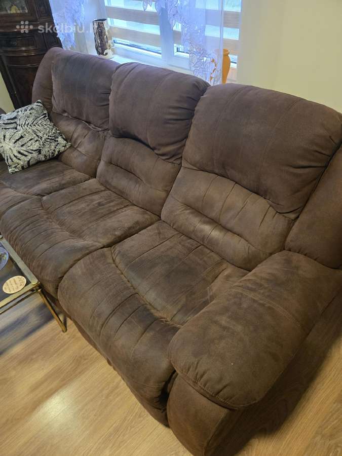 Parduodama patogi sofa su reglaineriais – 150 - nuotraukos Nr. 2