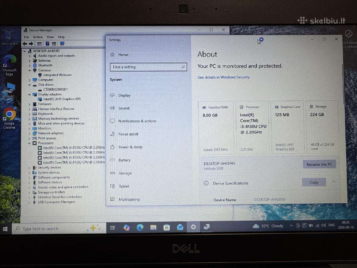 Dell Latitude 5290 - nuotraukos Nr. 5