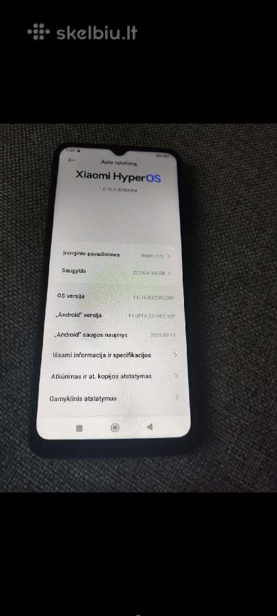 Xiaomi Redmi 12c - nuotraukos Nr. 3