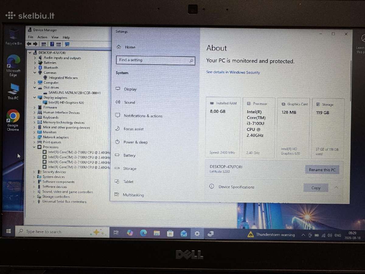 Dell Latitude 5280 - nuotraukos Nr. 4