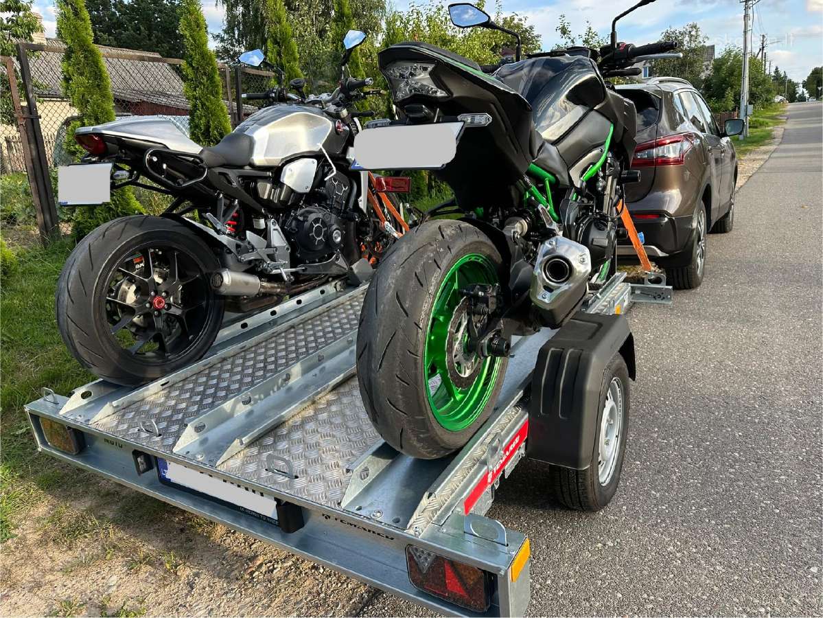 Motociklų priekabos nuoma, moto nuoma Vilnius - nuotraukos Nr. 12