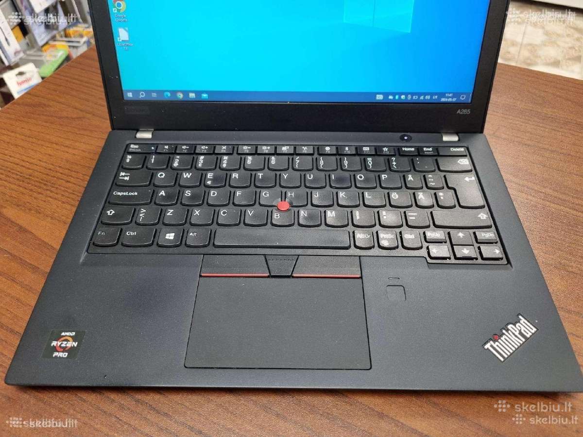 Lenovo Thinkpad A285 12.5"HD /ryzen5/8gb/512ssd - nuotraukos Nr. 2