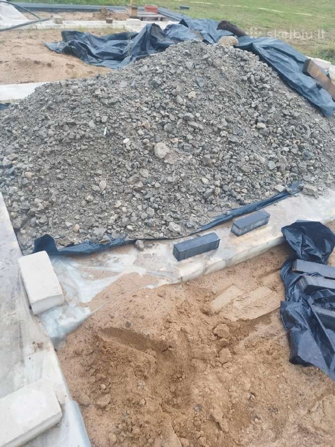 Atsijos išlyginamajam sluoksniui po trinkelėmis - nuotraukos Nr. 3