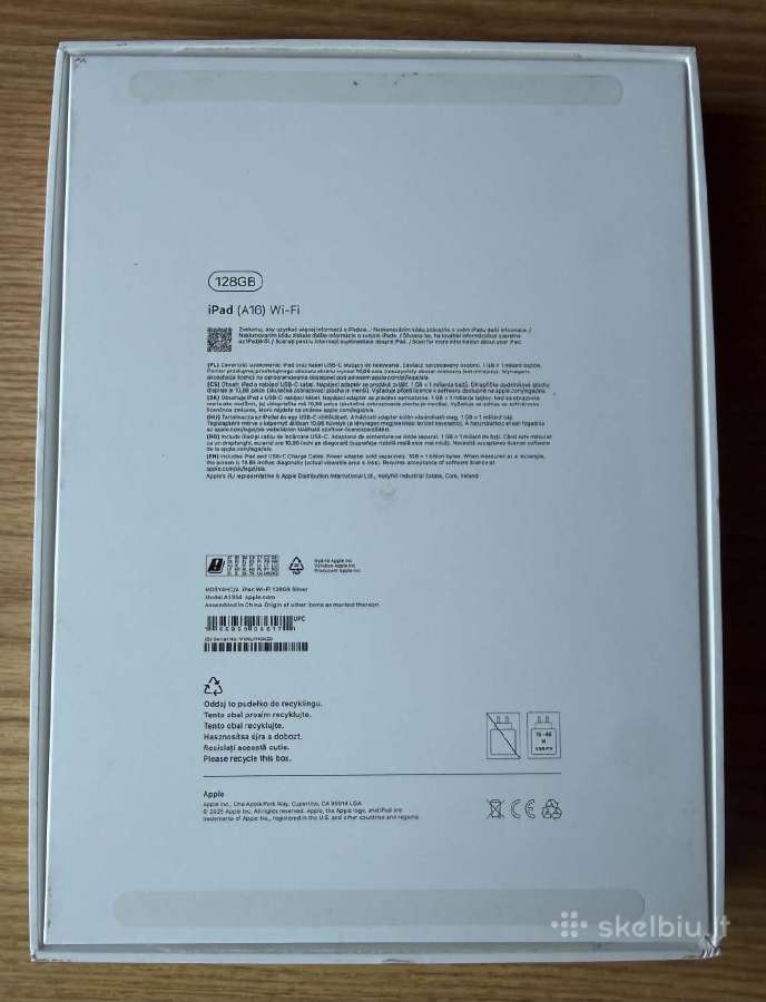 Apple iPad (A16) 128 GB - nuotraukos Nr. 2