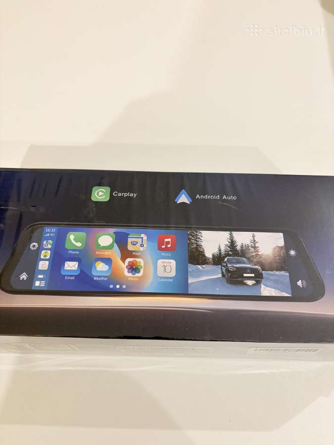 Registratorius su Apple Carplay ir Android Auto - nuotraukos Nr. 3