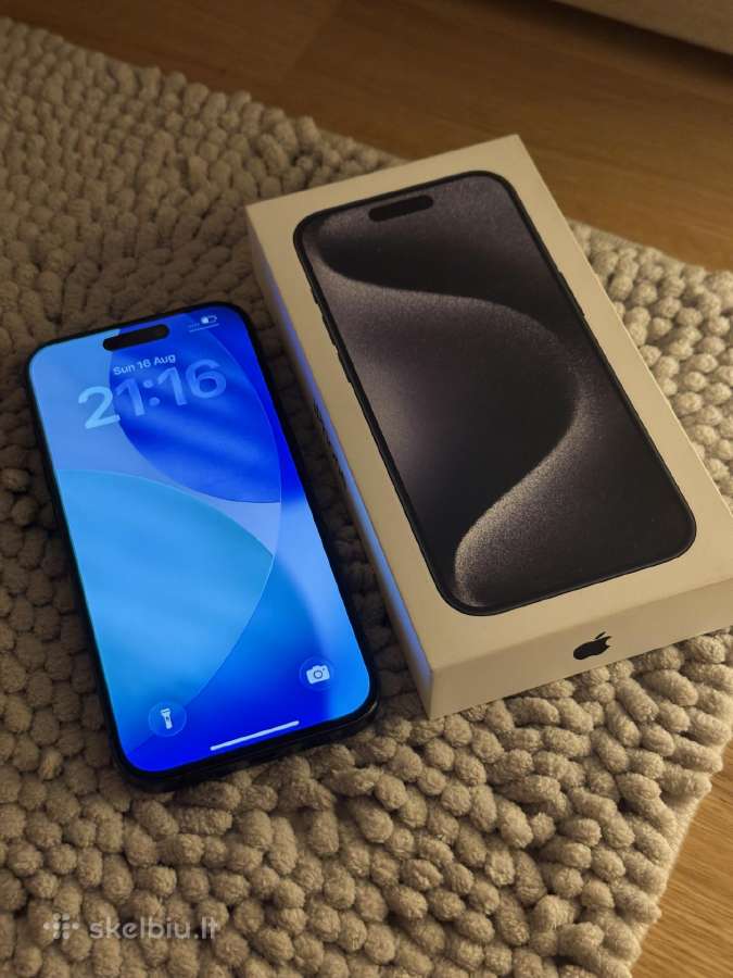 iPhone 15 Pro 128gb - nuotraukos Nr. 6