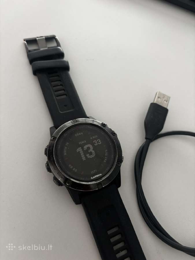 Garmin Fenix 5x Sapphire - nuotraukos Nr. 2