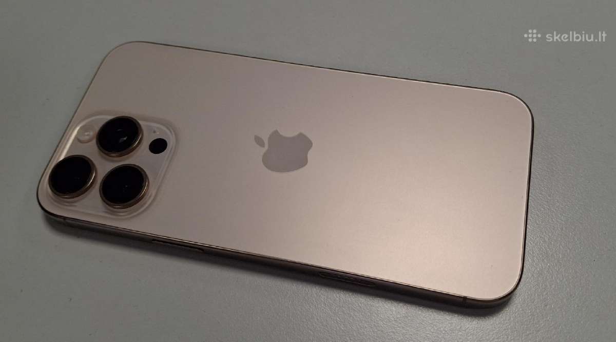 Apple iPhone 16 Pro Max 256gb Gold - nuotraukos Nr. 2