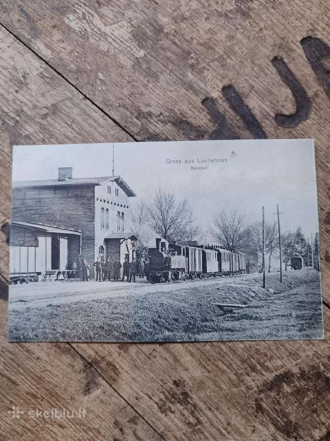 Carinės atvirutės geležinkelis Lietuva- - nuotraukos Nr. 12