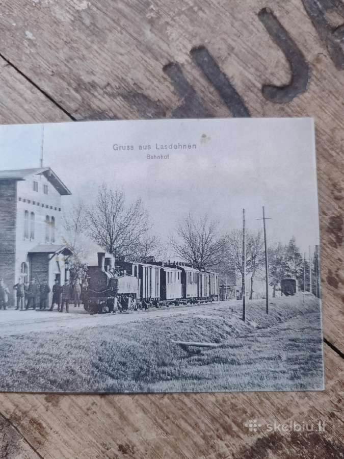 Carinės atvirutės geležinkelis Lietuva- - nuotraukos Nr. 15
