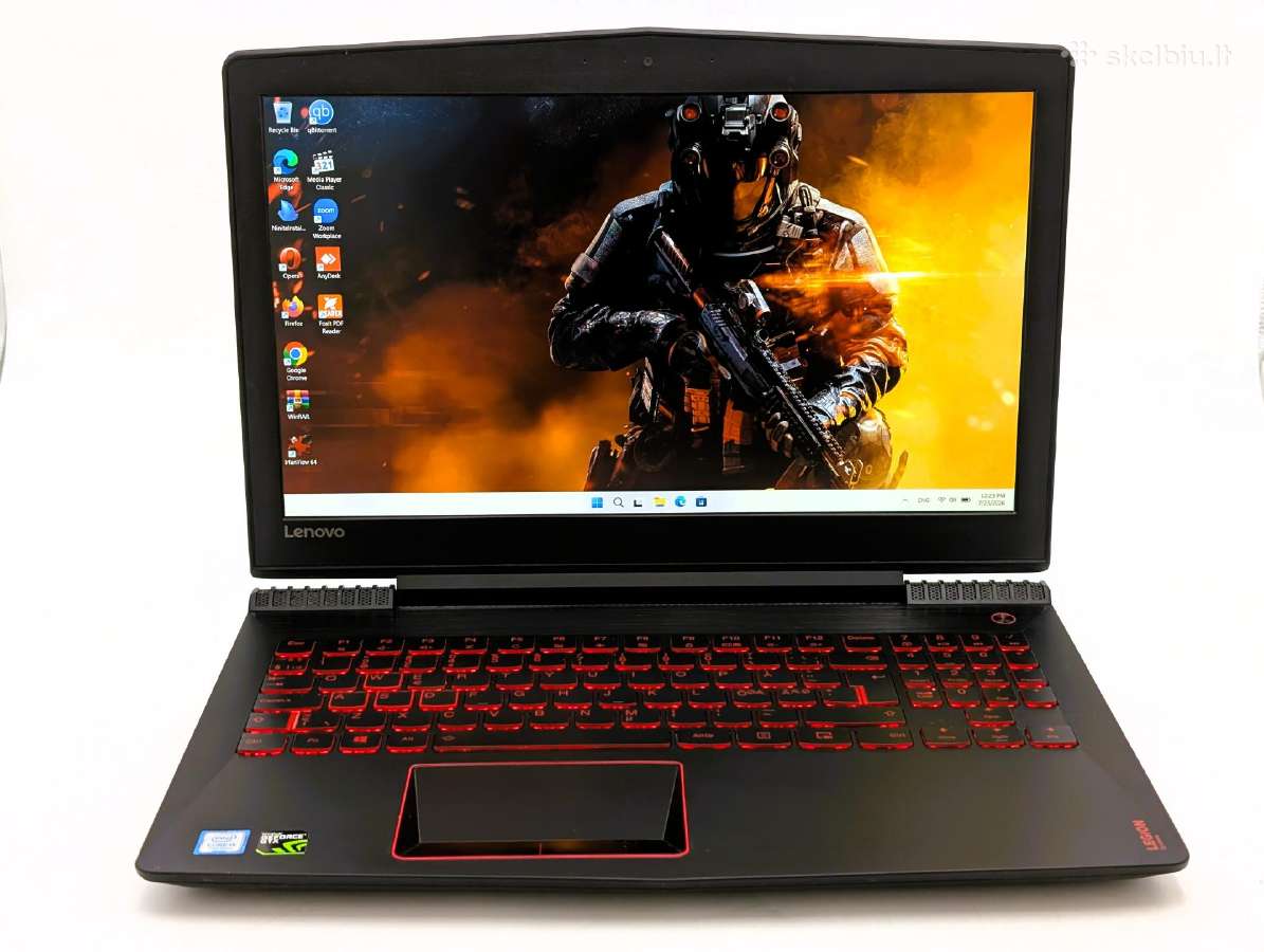 Lenovo Legion Y520 i5-7300hq 256gb+1tb Žaidimams - nuotraukos Nr. 2