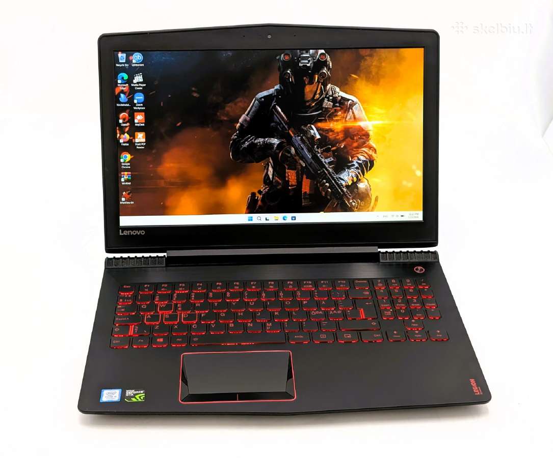 Lenovo Legion Y520 i5-7300hq 256gb+1tb Žaidimams - nuotraukos Nr. 3