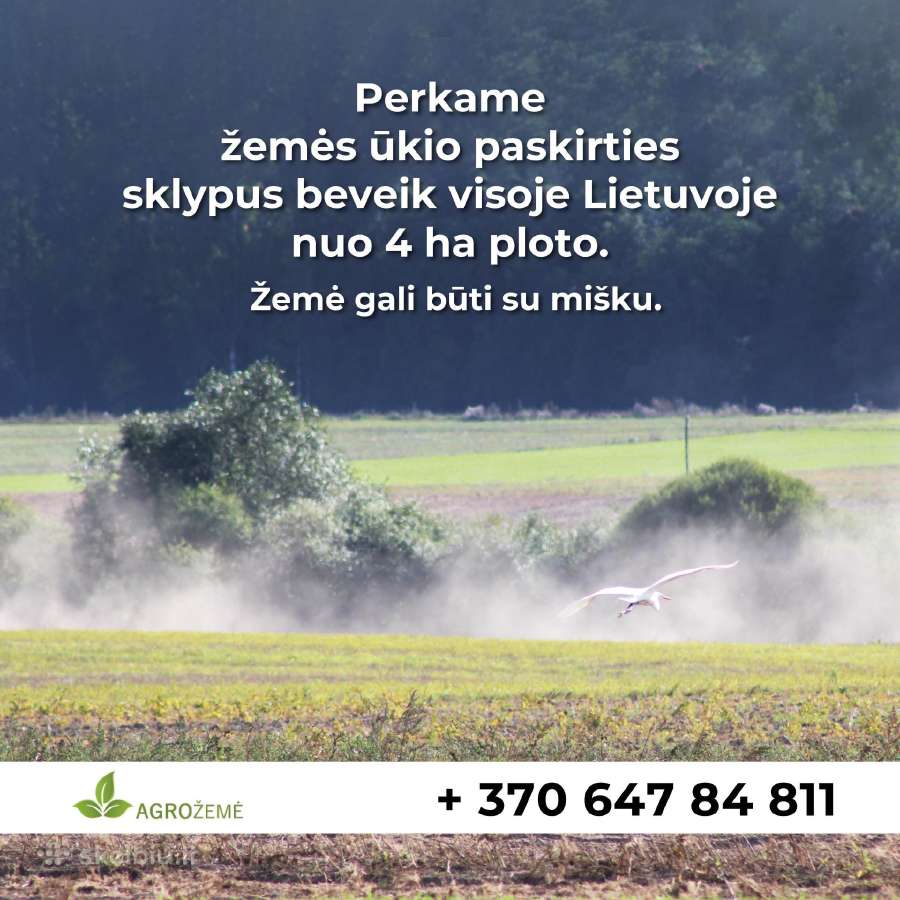 Bendrovė Perka Žemės Sklypus Beveik Visoje Lietuvo - nuotraukos Nr. 8