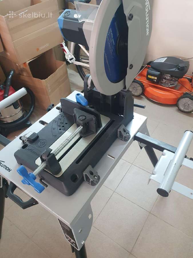 Metalo pjovimo staklės Evolution S355cps - nuotraukos Nr. 6