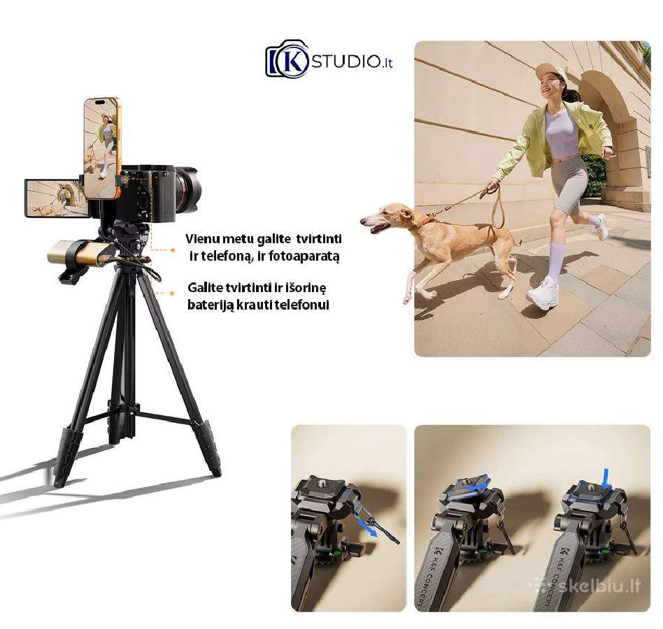 Kelioninis trikojis 158 cm su bluetooth pulteliu - nuotraukos Nr. 4