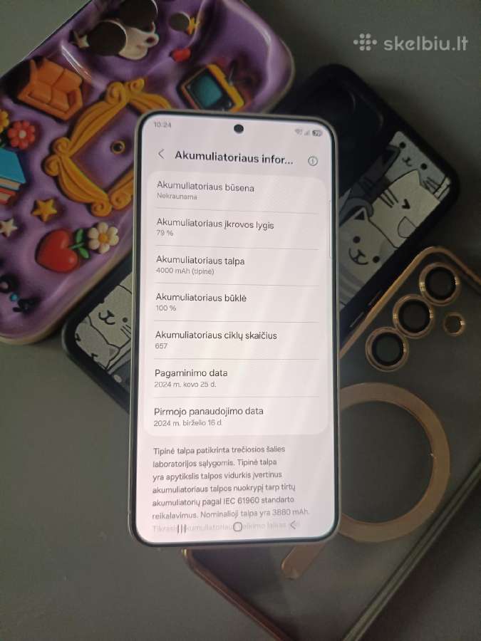 Samsung Galaxy S24 - nuotraukos Nr. 5