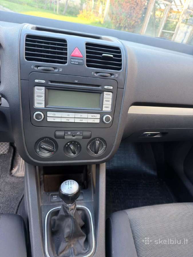 Volkswagen Golf V 1.9 Tdi - nuotraukos Nr. 15