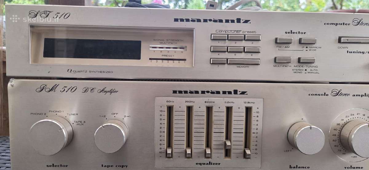 Marantz pm 510dc, st 510 - nuotraukos Nr. 2