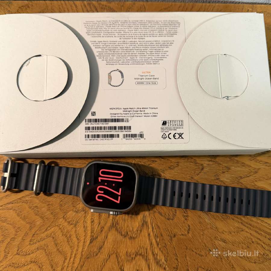 Apple Watch Ultra - nuotraukos Nr. 2