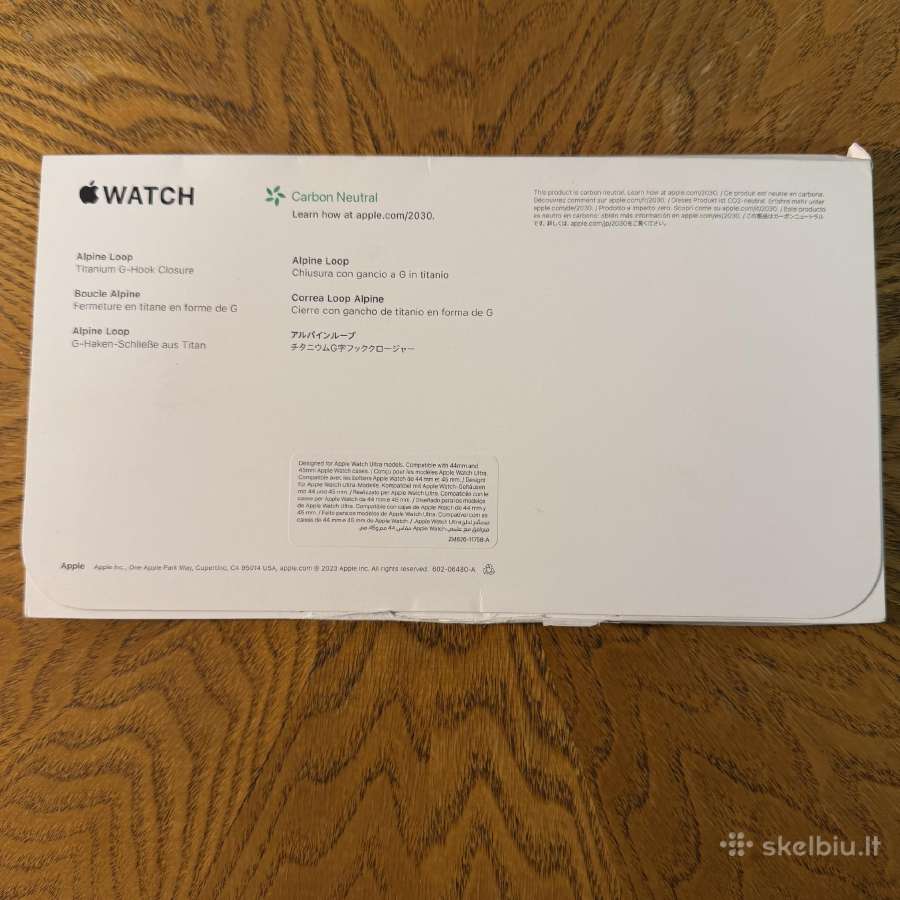 Apple Watch Ultra - nuotraukos Nr. 15
