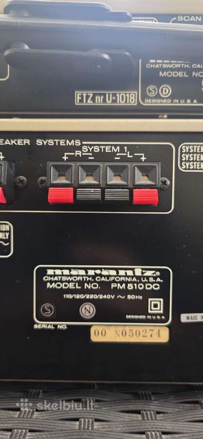 Marantz pm 510dc, st 510 - nuotraukos Nr. 11