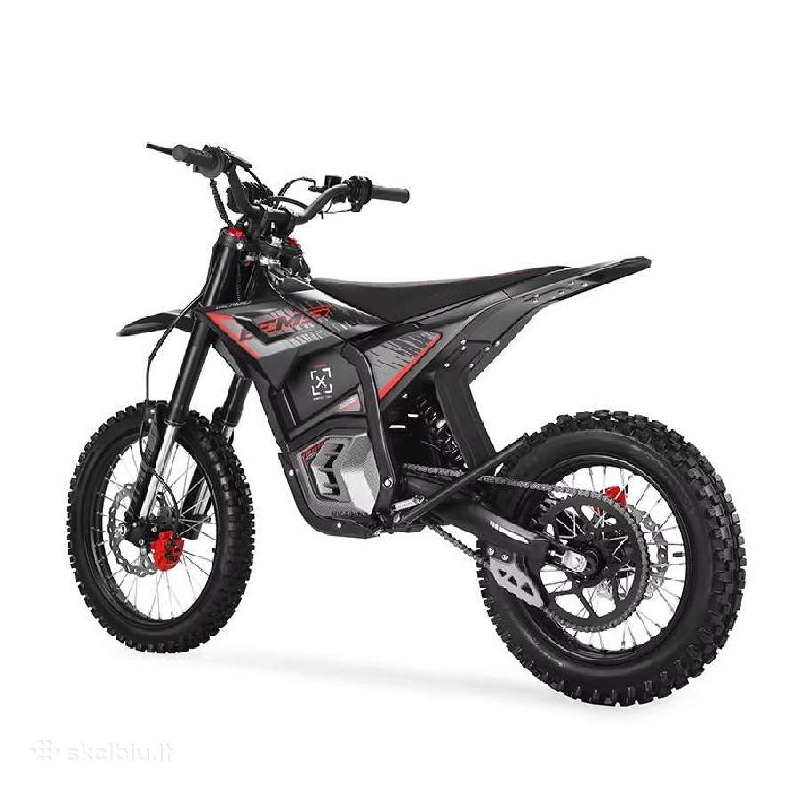 Galingas elektrinis motociklas - nuotraukos Nr. 2