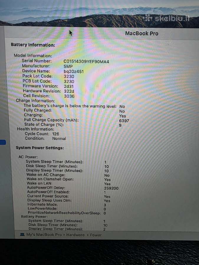 MacBook Pro 15 - nuotraukos Nr. 6