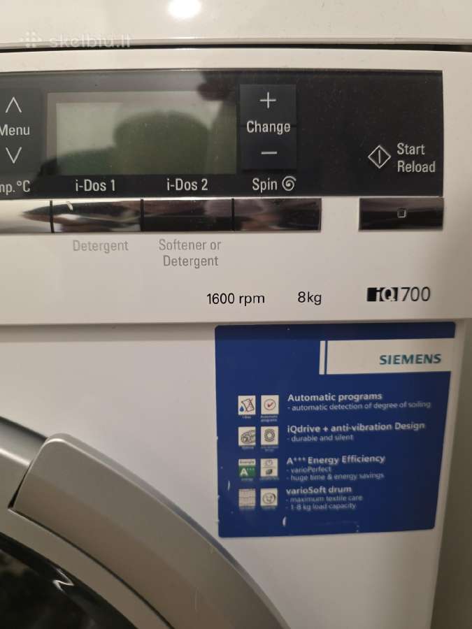 Siemens Iq 700 - nuotraukos Nr. 2