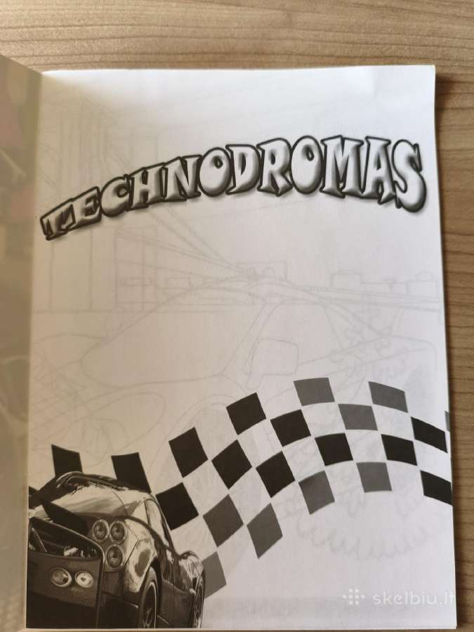 Technodromas. Spalvinimo knygelė - nuotraukos Nr. 4