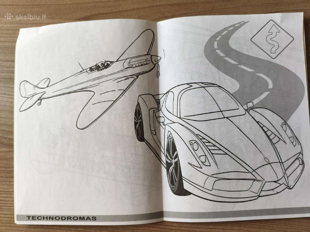 Technodromas. Spalvinimo knygelė - nuotraukos Nr. 7
