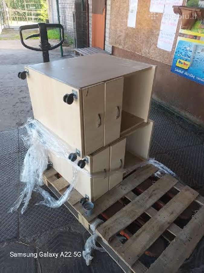 Ikea spinteles stalciu blokas stalas - nuotraukos Nr. 3