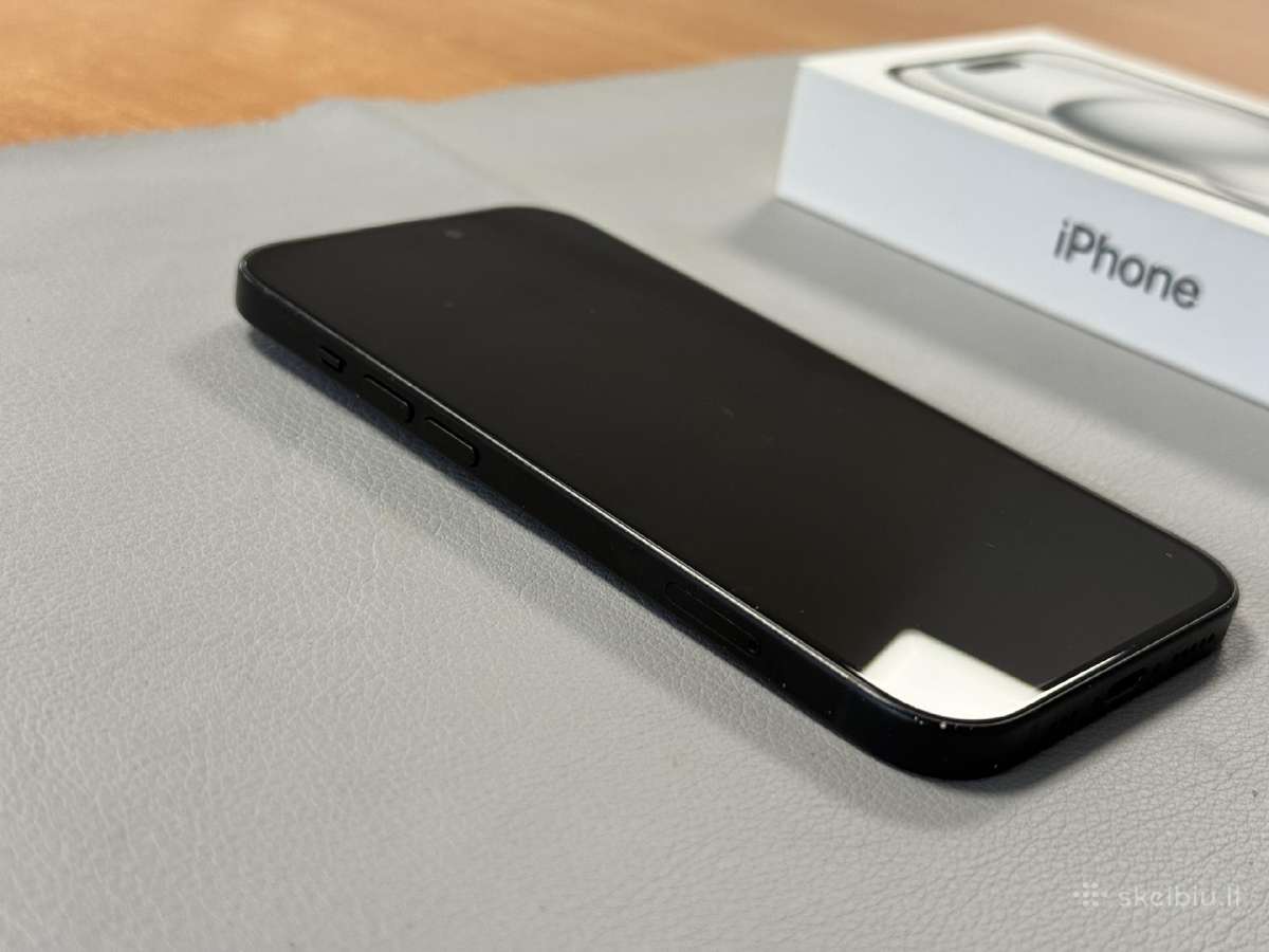 iPhone 15 128gb puikiai veikia - nuotraukos Nr. 5
