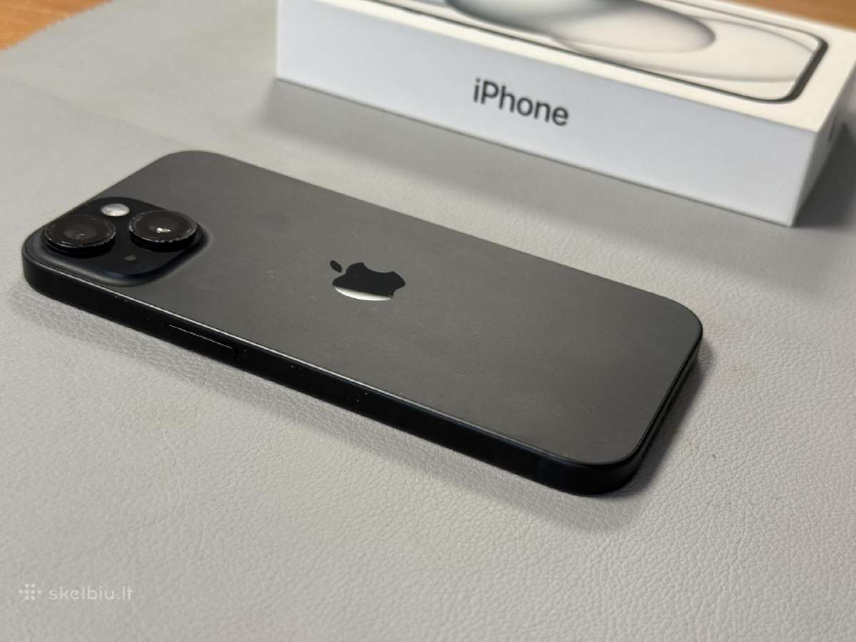 iPhone 15 128gb puikiai veikia - nuotraukos Nr. 9