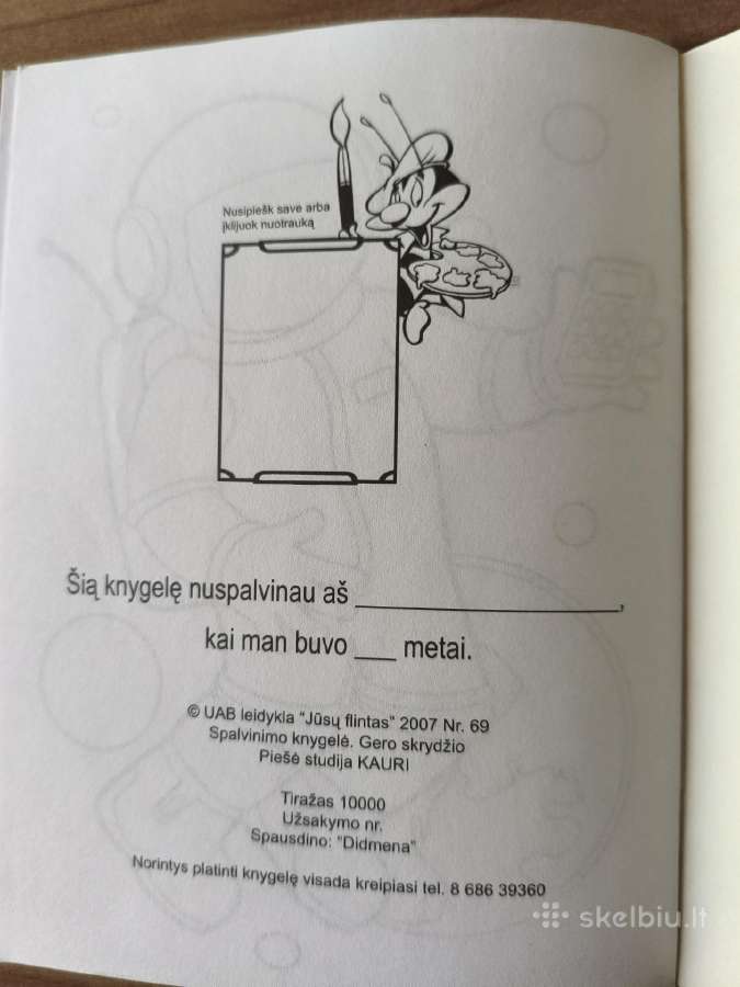 Gero skrydžio. Spalvinimo knygelė - nuotraukos Nr. 7