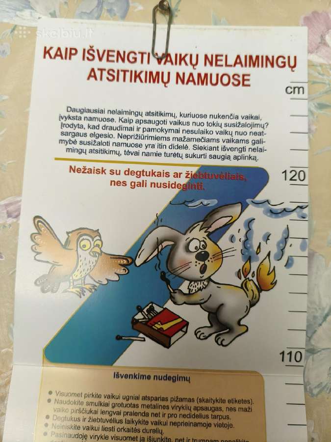 Vaiko ūgio matuoklė - nuotraukos Nr. 4