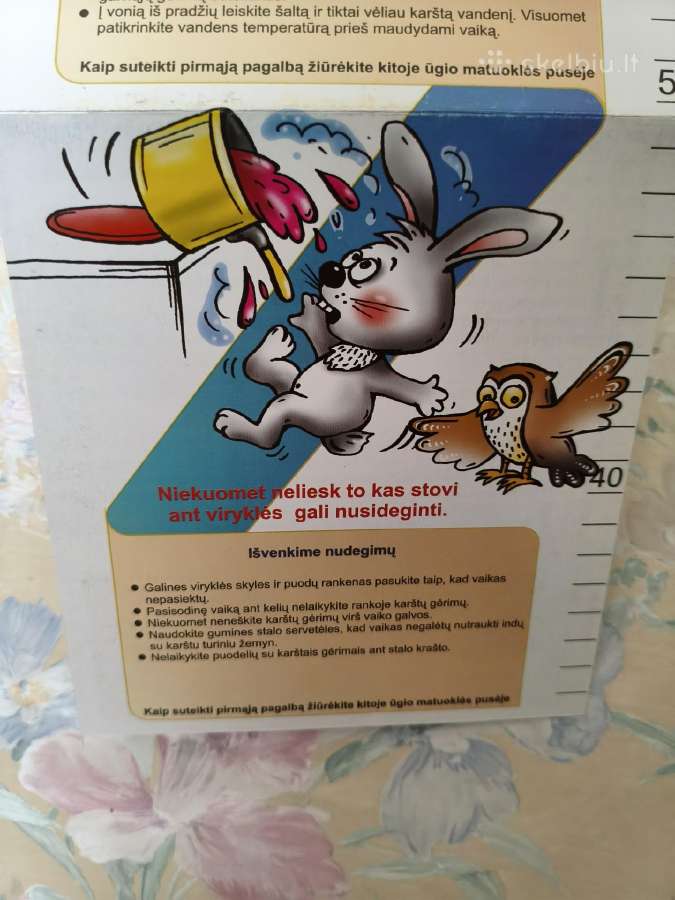 Vaiko ūgio matuoklė - nuotraukos Nr. 7