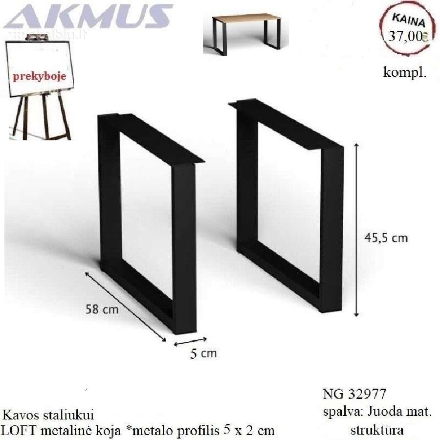 Stalo kojos Loft - nuotraukos Nr. 8
