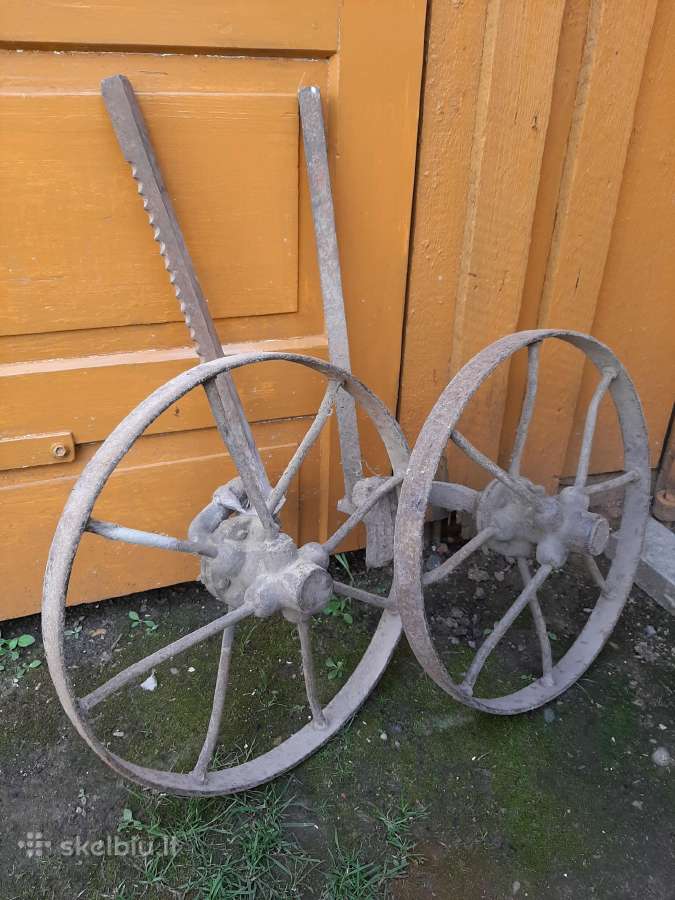 Pardiodu arklinį plugą,kultivatorių,ratus - nuotraukos Nr. 6