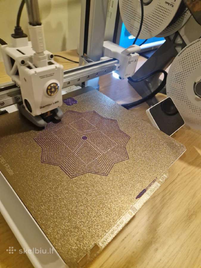 Bambu Lab A1 Combo Ams 3D spausdintuvas - nuotraukos Nr. 4