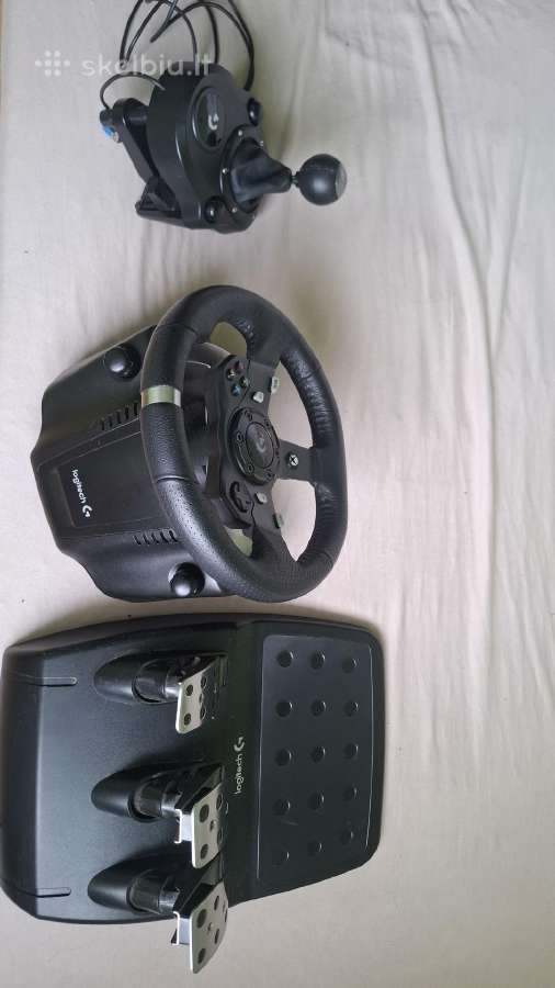 Parduodu Logitech G920 su pedalais, shifteriu - nuotraukos Nr. 2