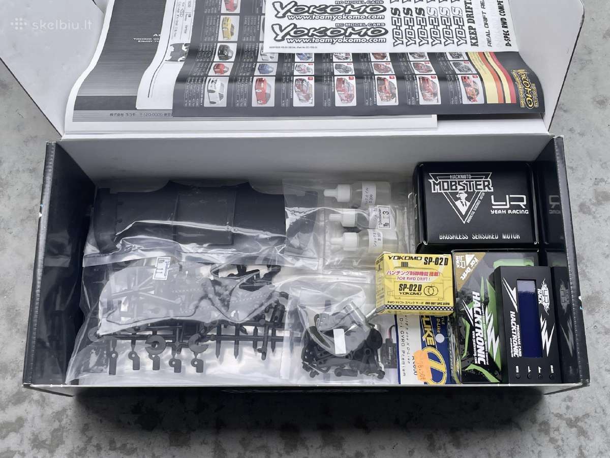 Japoniška Yokomo Yd-2s Rwd Drift 1/10 važiuoklė - nuotraukos Nr. 7