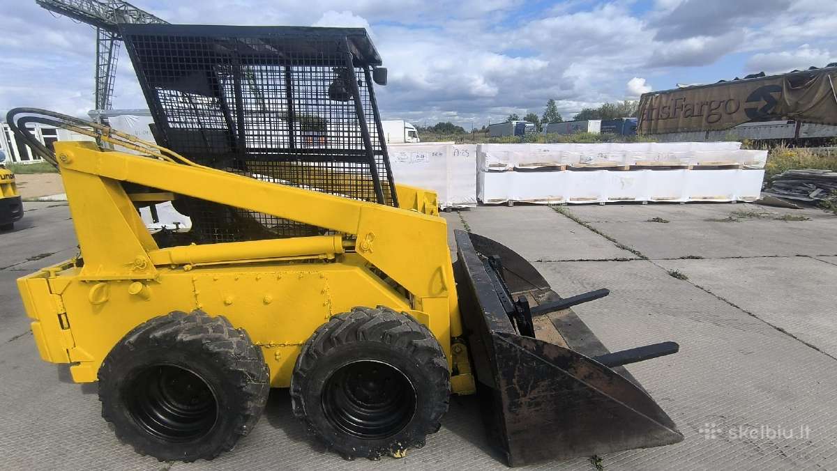 Bobcat - minikrautuvas Unc 060 (su kaušu ir šakėm) - nuotraukos Nr. 4